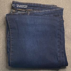 Cotton Sculpting Skinny Jeans- Plus Size-